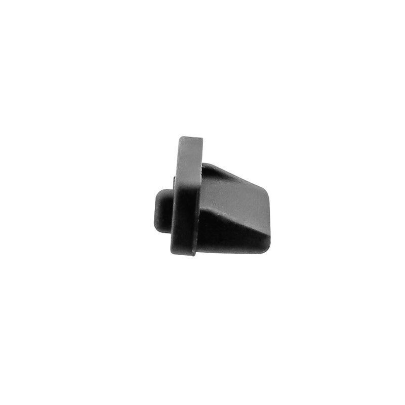 TOPPROS Pack of 20 Silicone USB Port Cover Anti Dust Protector for Female End0.5 x 0.3 x 0.24 inch Black - Image 4